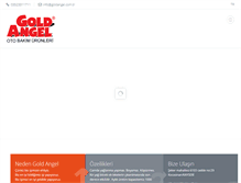 Tablet Screenshot of goldangel.com.tr